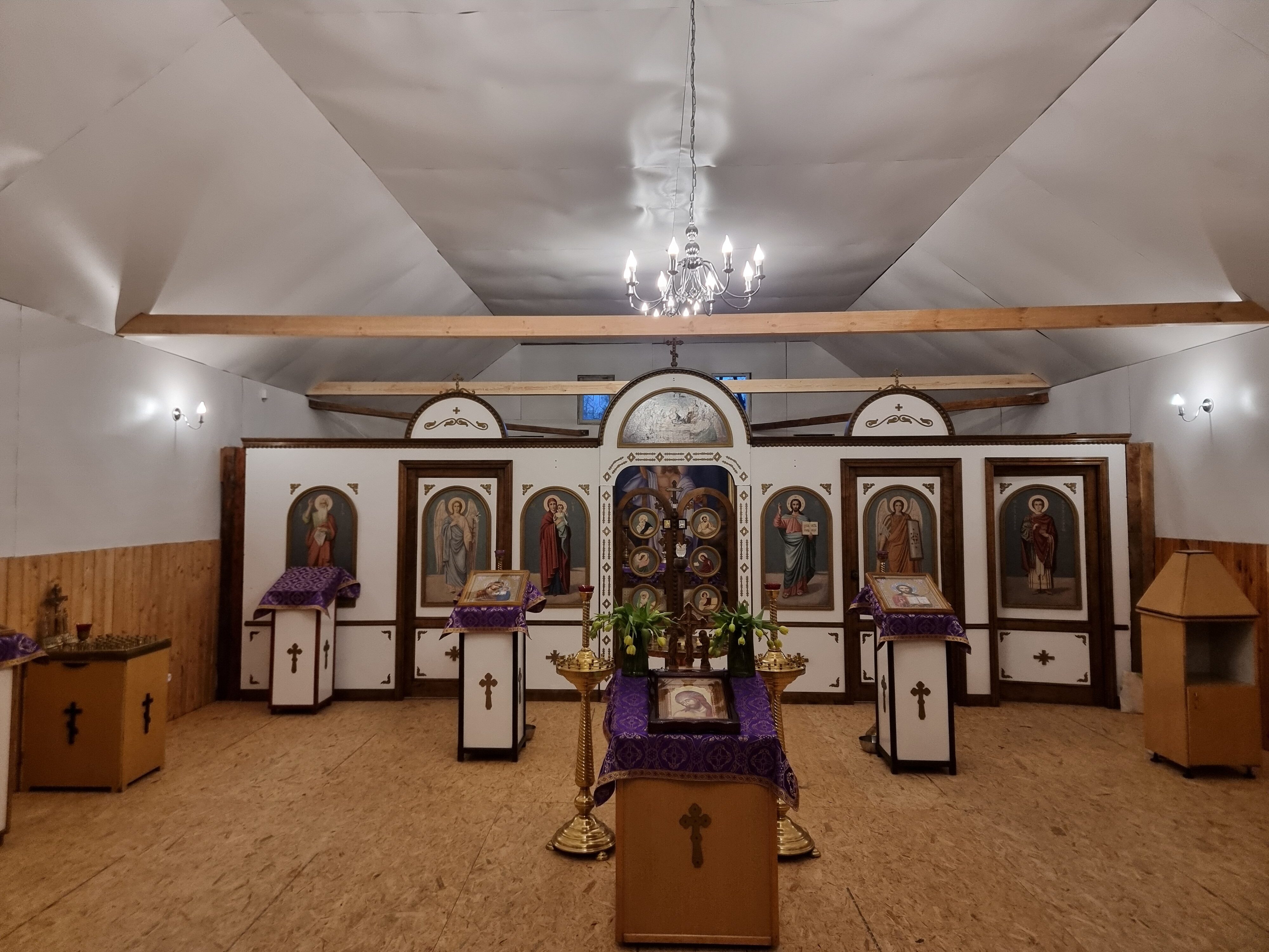 Pierwsza Liturgia Święta w tymczasowej cerkwi w Bielsku-Białej