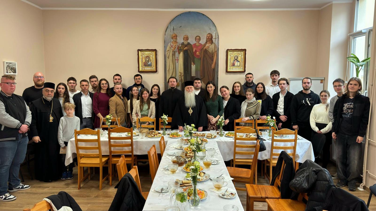 Spotkanie Bractwa Młodzieży Prawosławnej w Łodzi z Jego Ekscelencją Biskupem Atanazym.